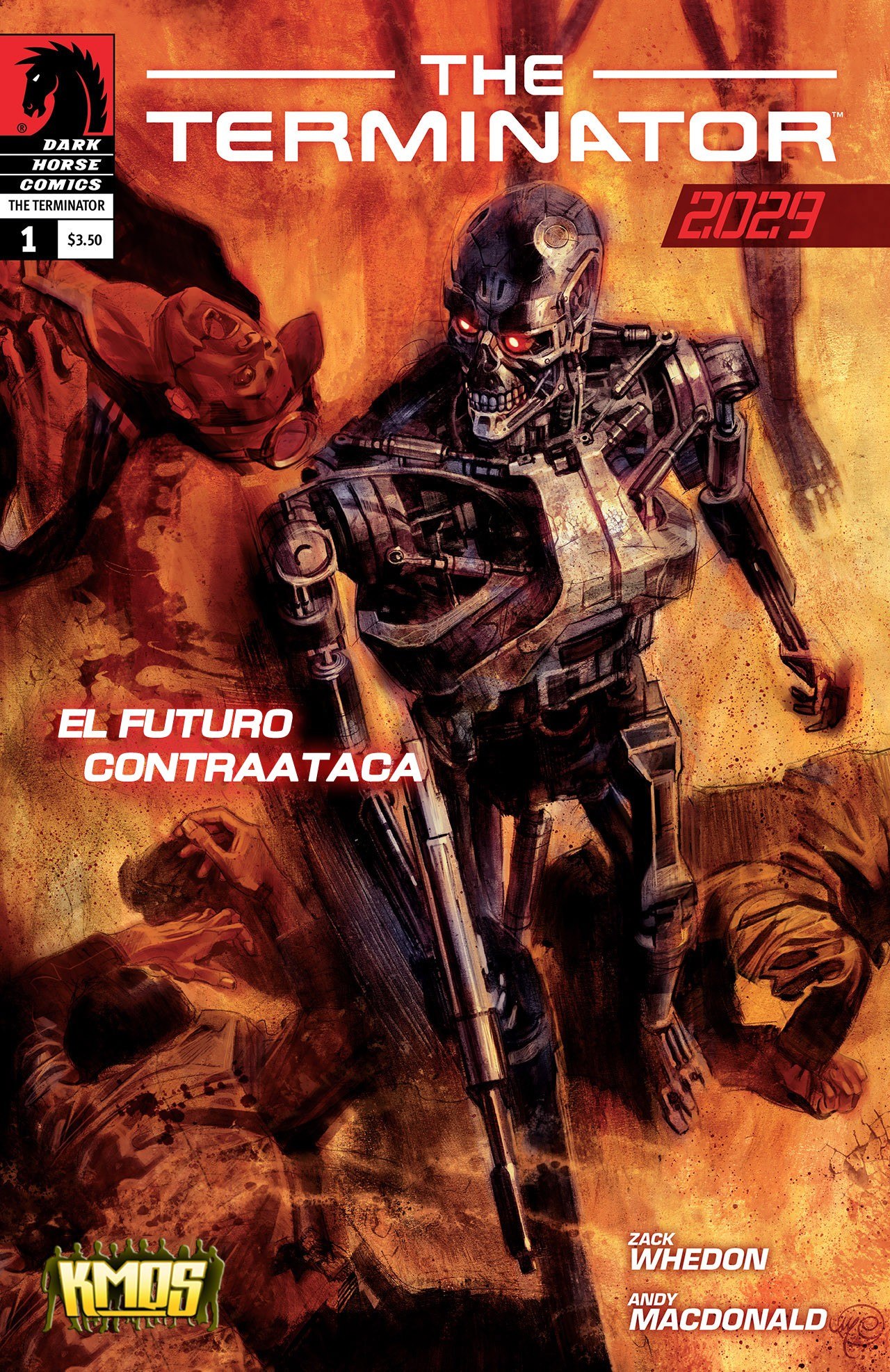 Portada ampliada de THE TERMINATOR