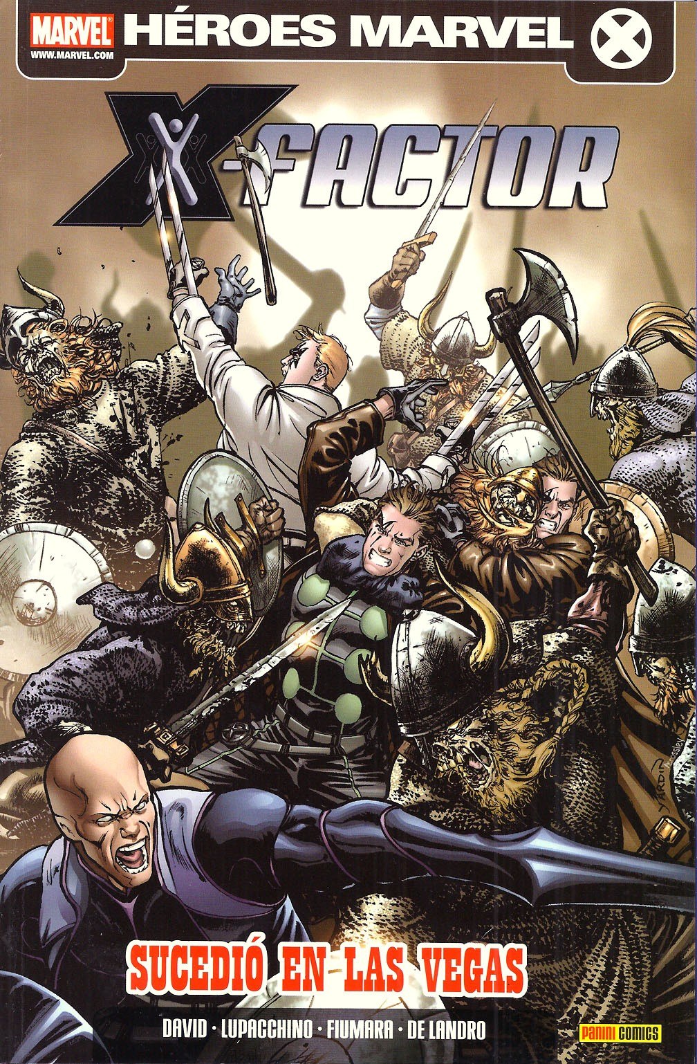Portada ampliada de X-FACTOR