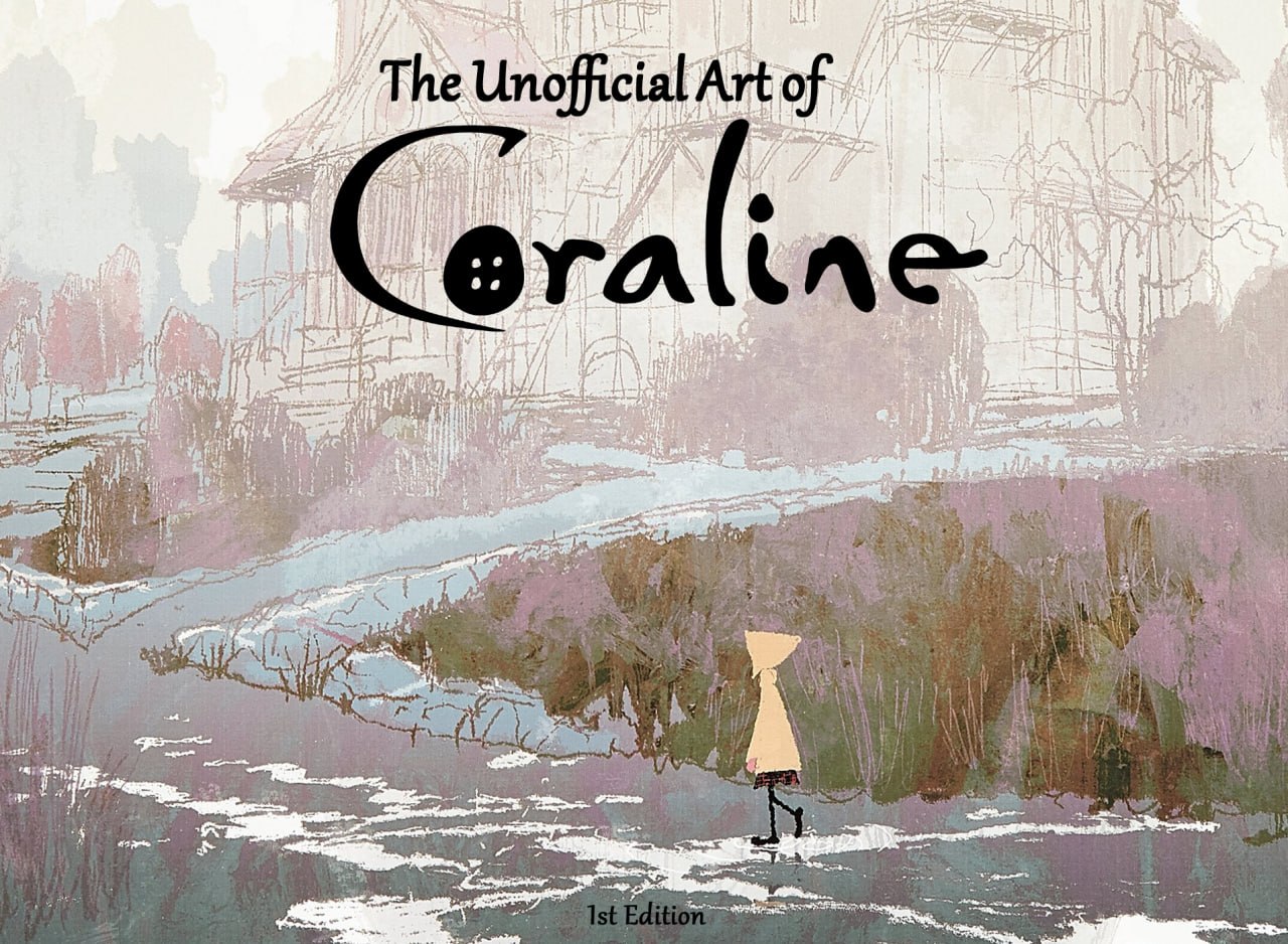 Portada ampliada de The Unofficial Art of Coraline