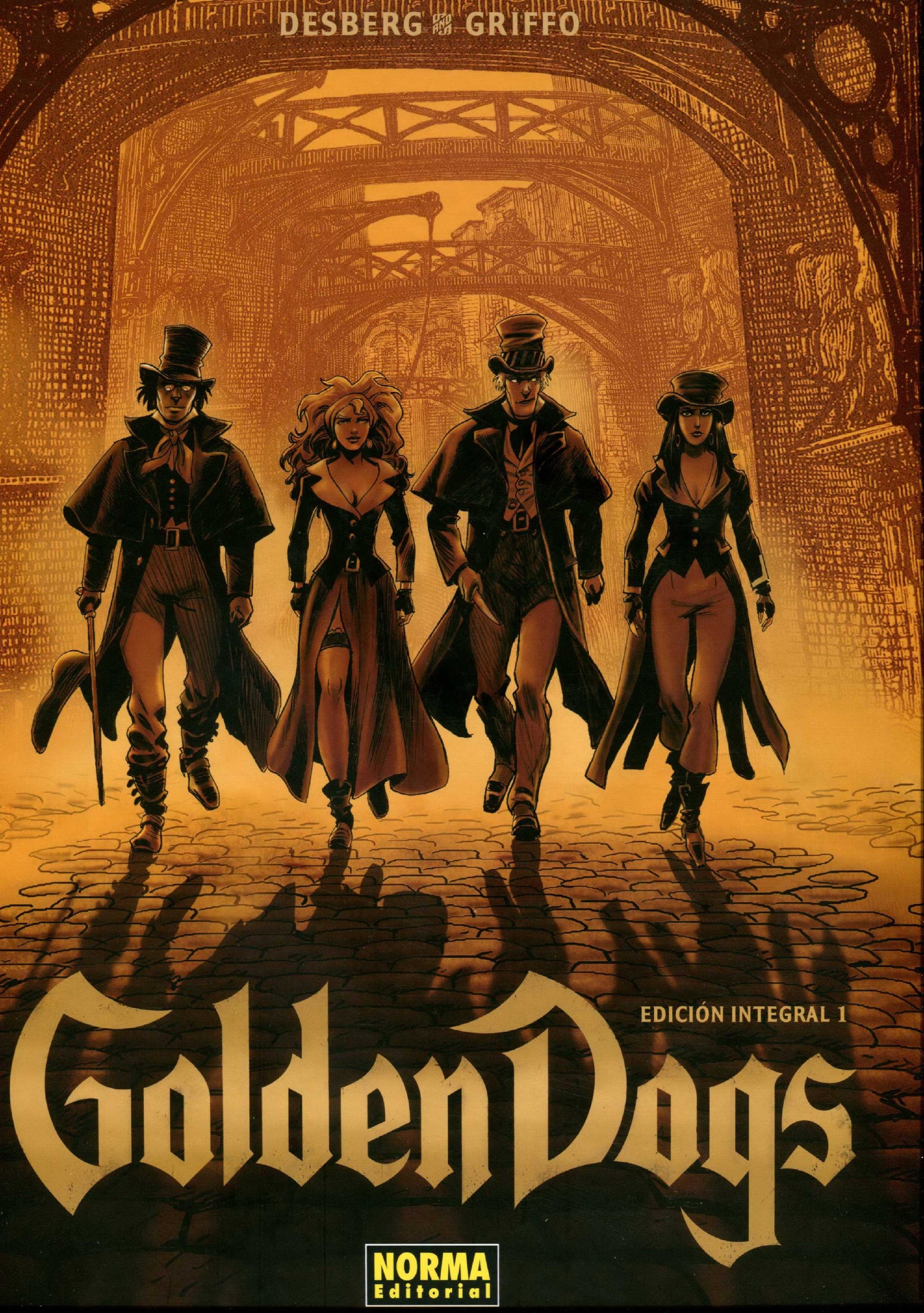 Portada ampliada de Golden Dogs