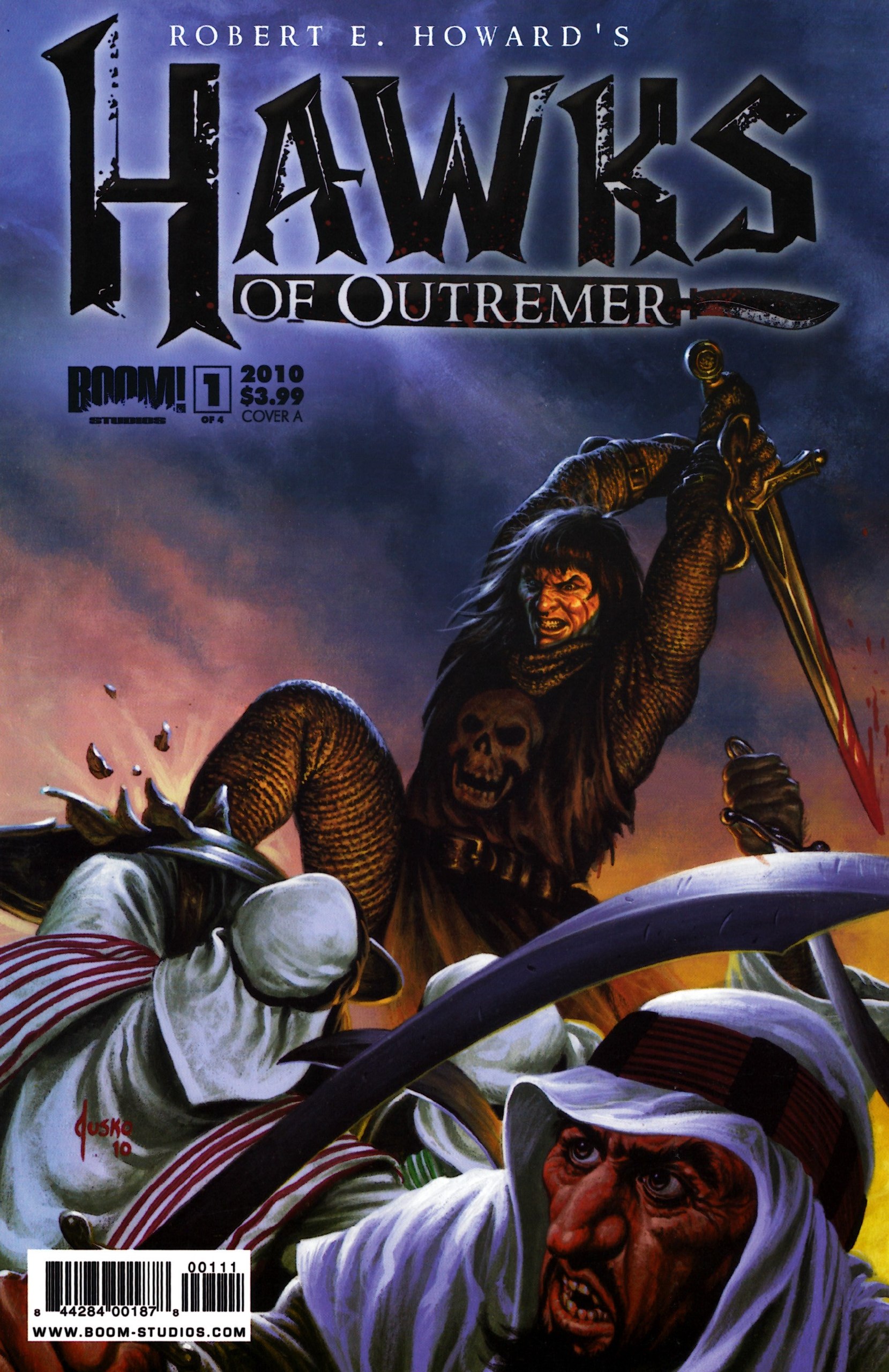 Portada ampliada de Hawks of Outremer