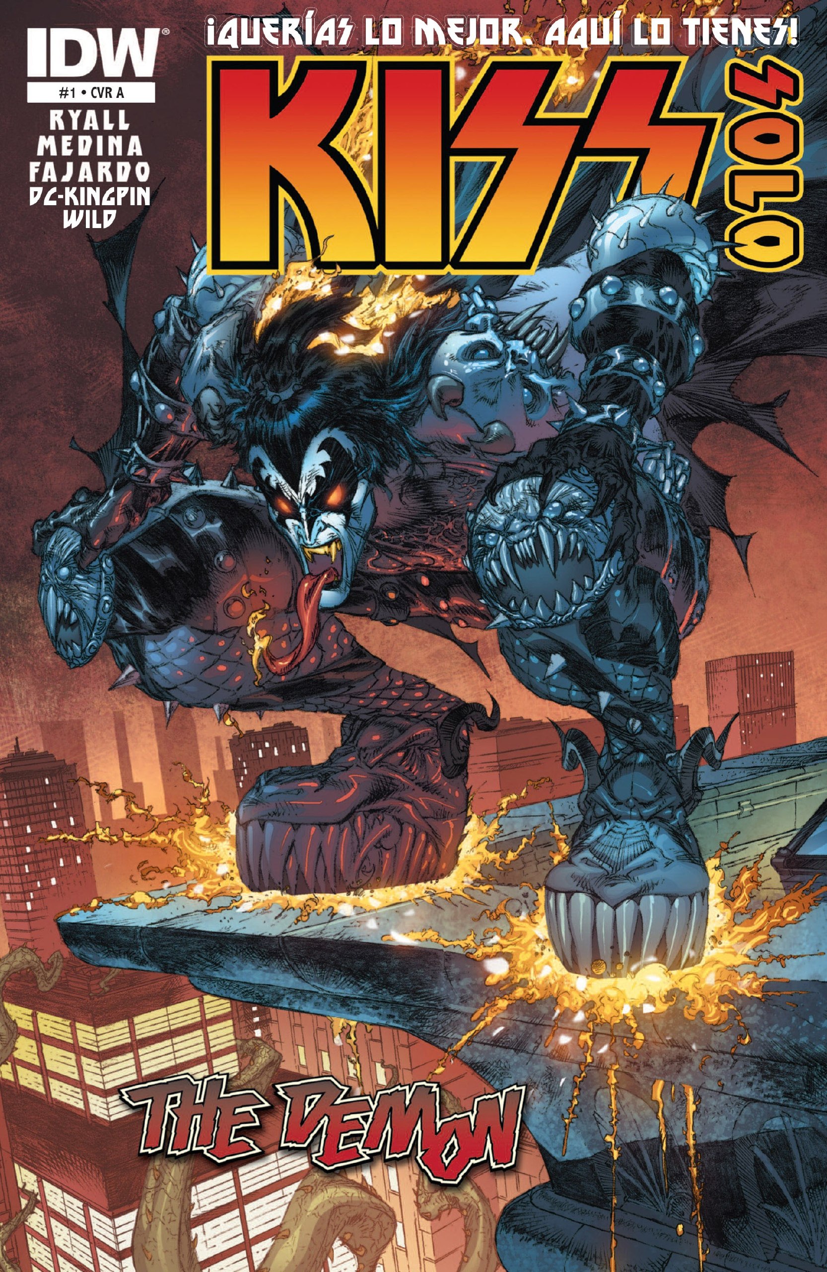 Portada ampliada de KISS