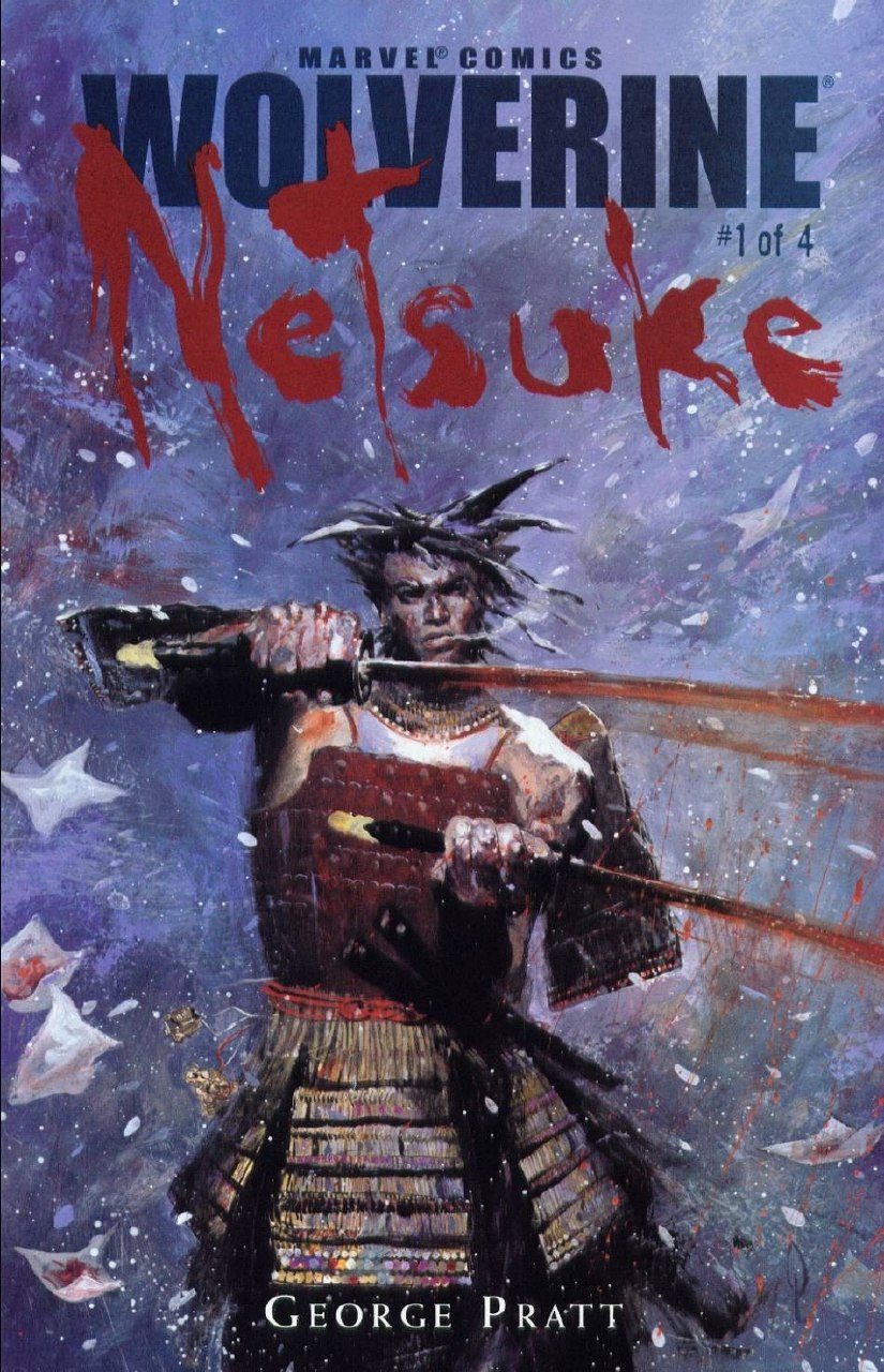 Portada ampliada de WOLVERINE Netsuke #1of