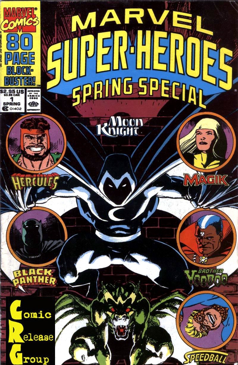 Portada ampliada de MARVEL SUPER-HEROES SPRING SPECIAL
