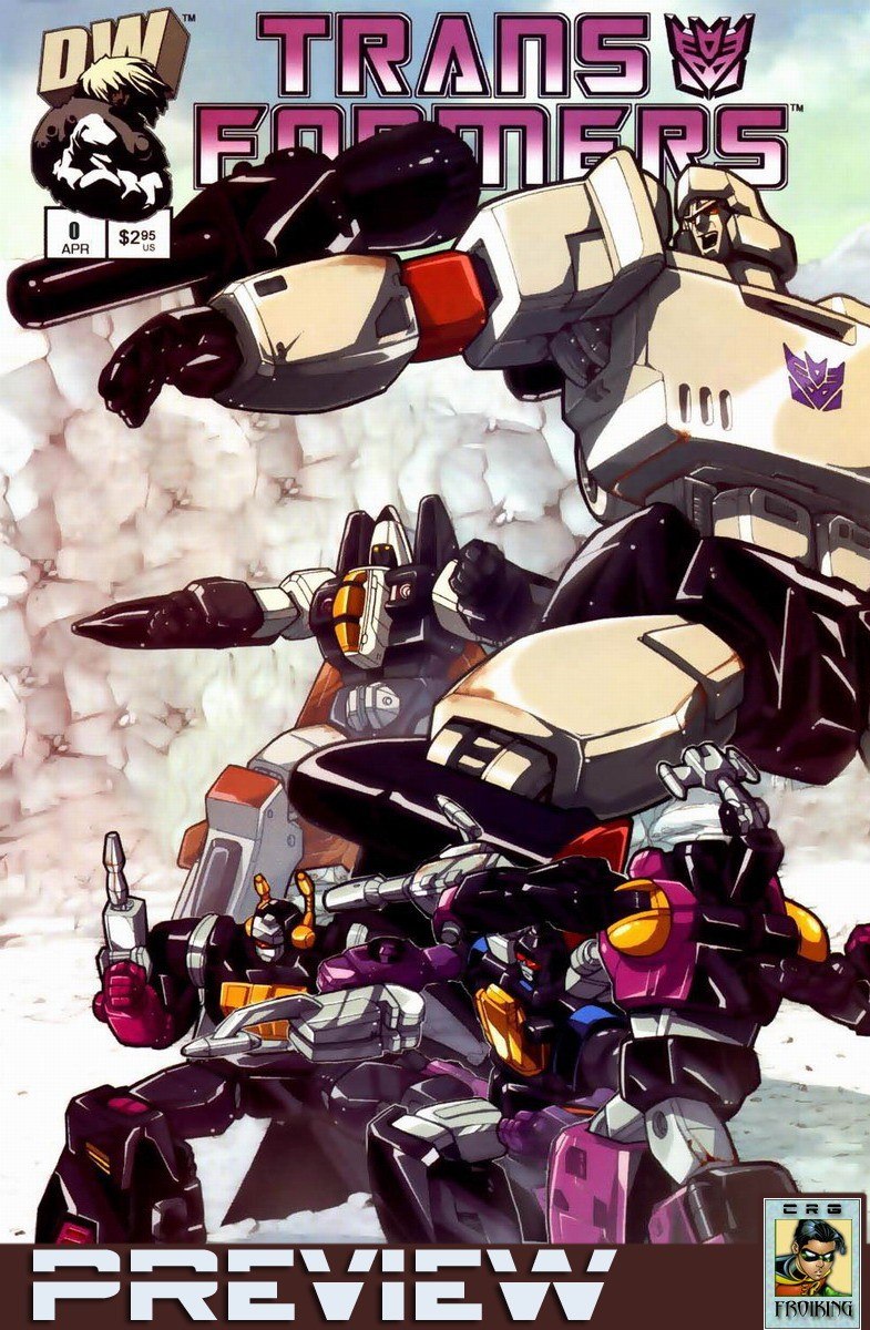 Portada ampliada de TRANSFORMERS