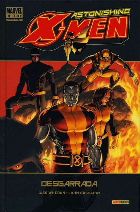 Portada ampliada de ASTONISHING X-MEN