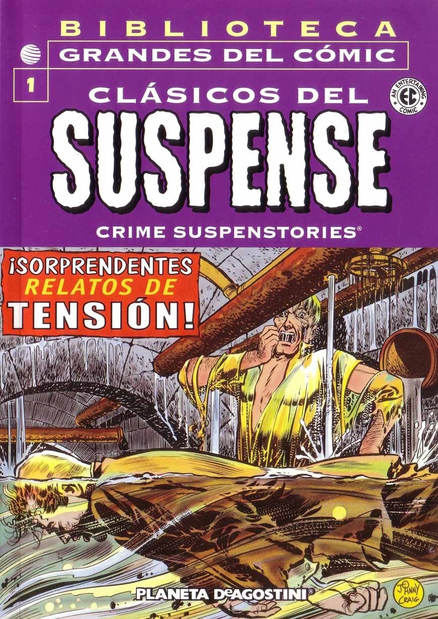 Portada ampliada de CLÁSICOS DEL SUSPENSE
