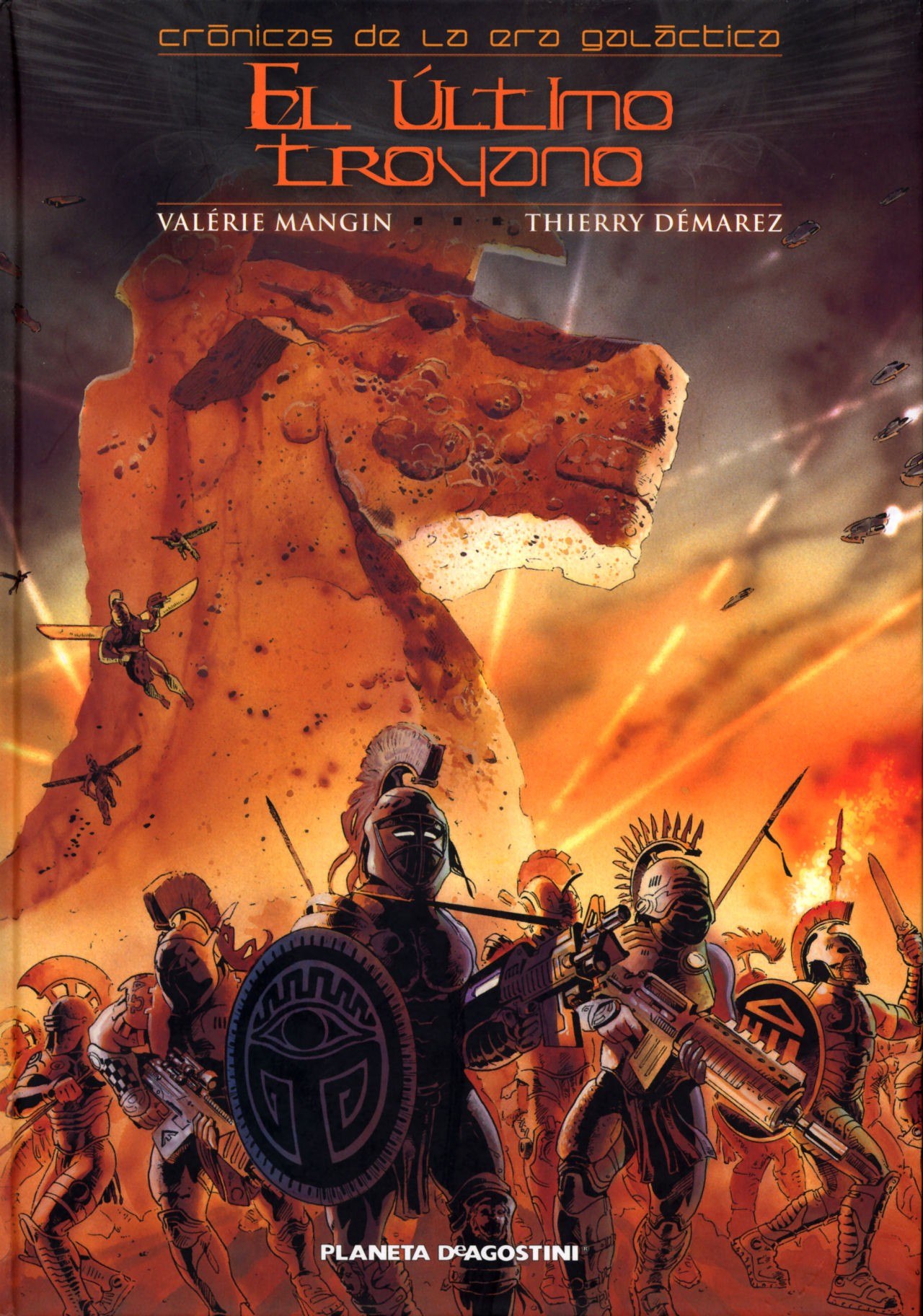 Portada ampliada de El Último Troyano