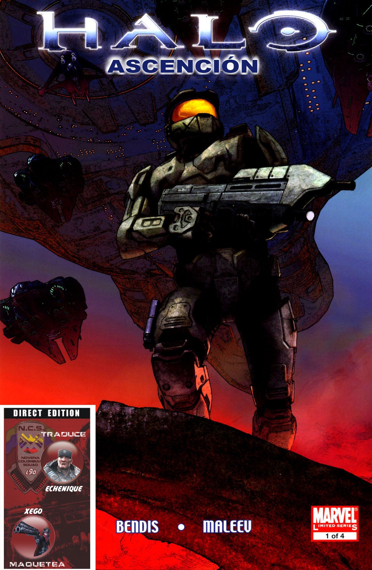 Portada ampliada de HALO ASCENCION