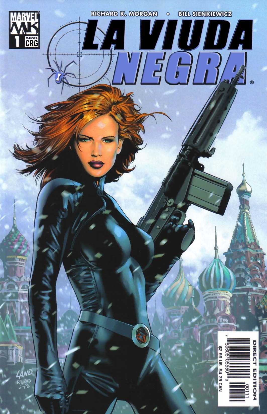 Portada ampliada de LA VIUDA NEGRA