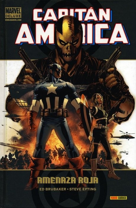Portada ampliada de CAPITÁN AMÉRICA