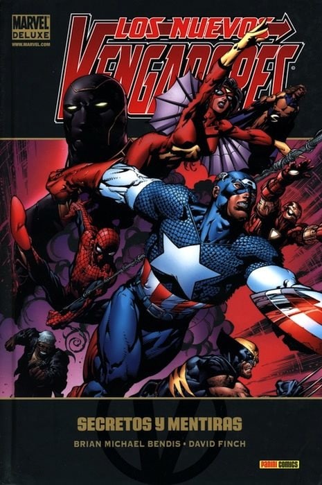 Portada ampliada de LOS NUEVOS VENGADORES