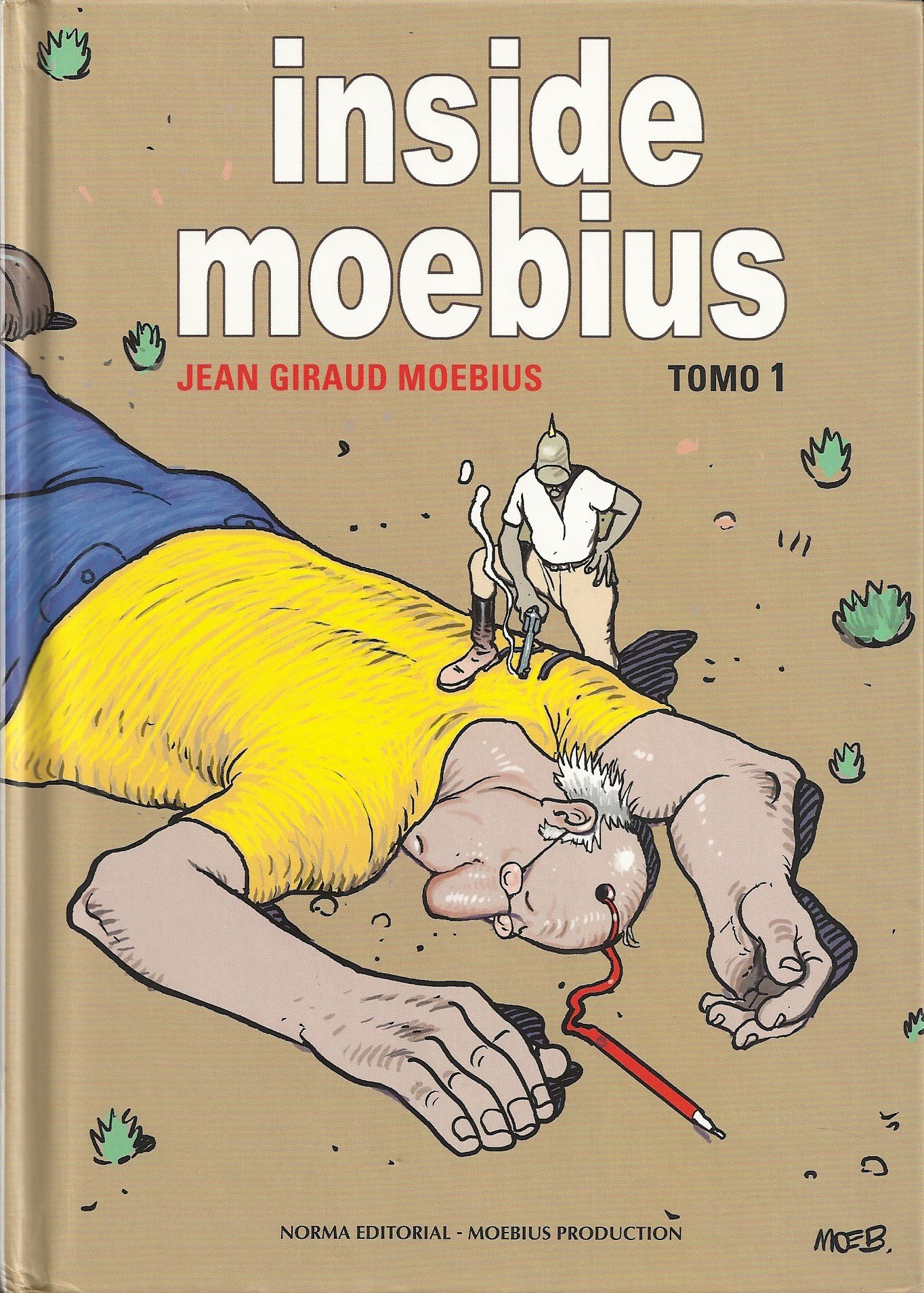 Portada ampliada de inside moebius