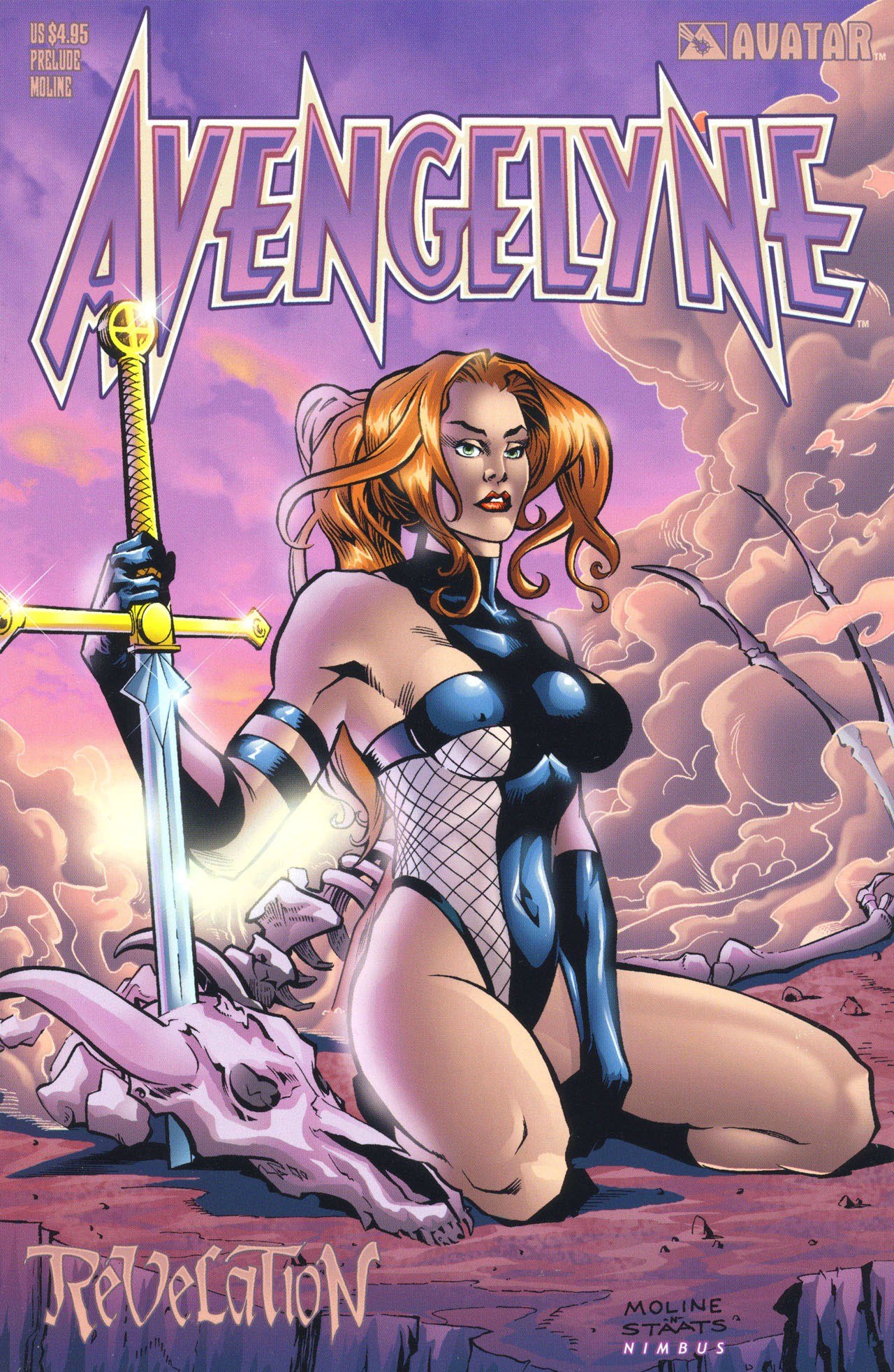 Portada ampliada de AVENGELYNE