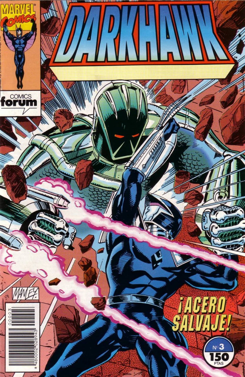 Portada ampliada de DARKHAWK