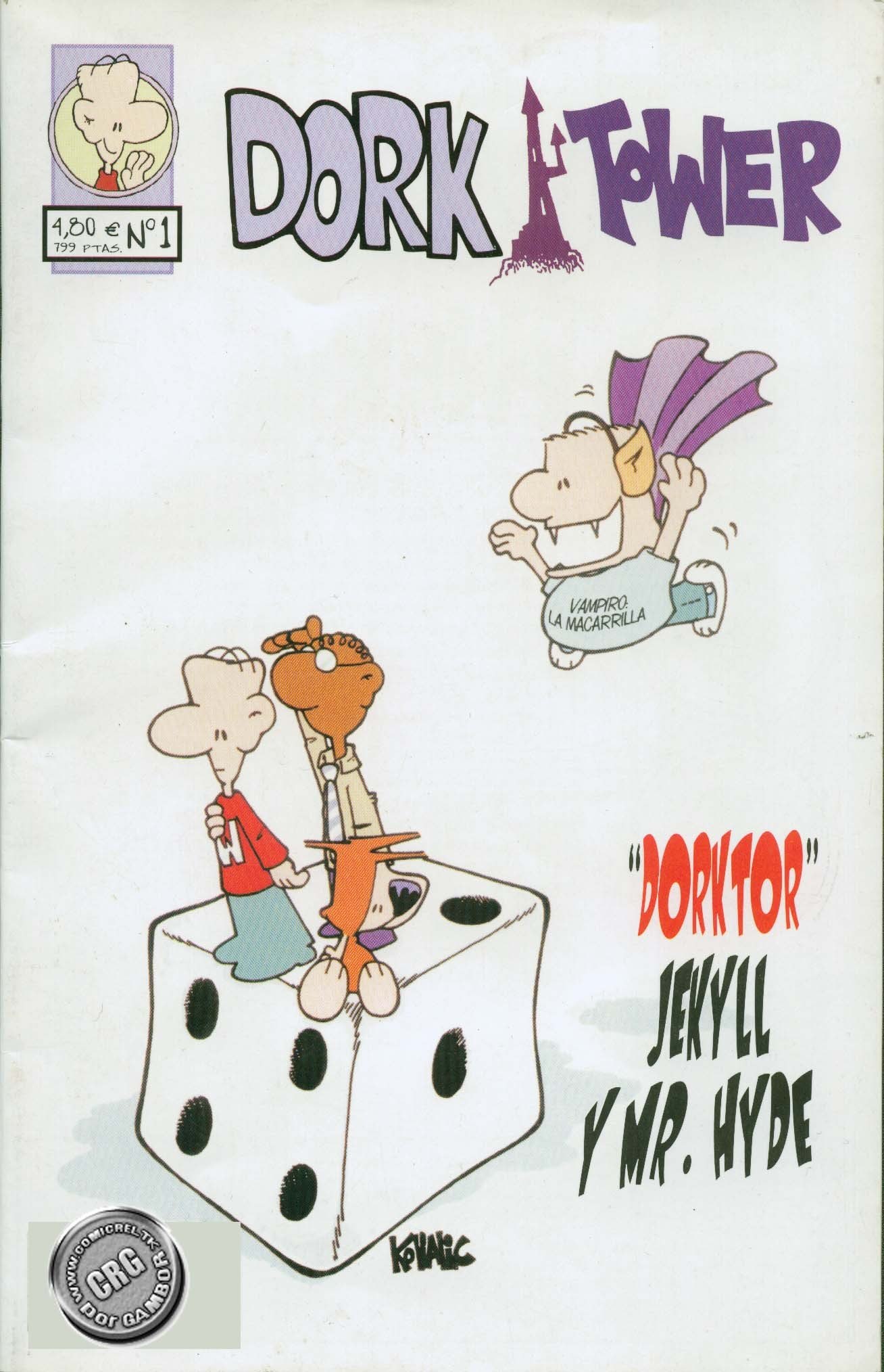 Portada ampliada de Dork Tower