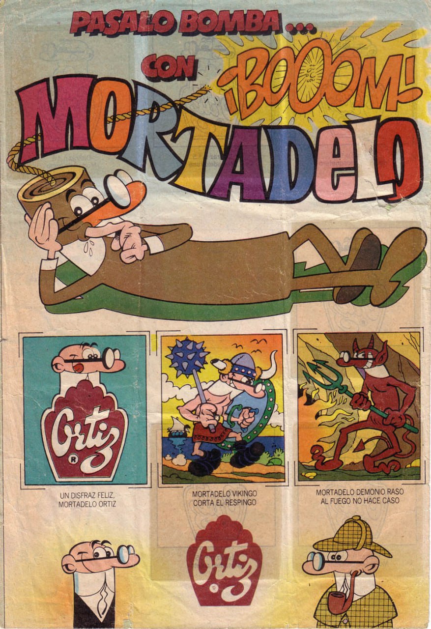 Portada ampliada de Pasalo Bomba... con Boom! Mortadelo