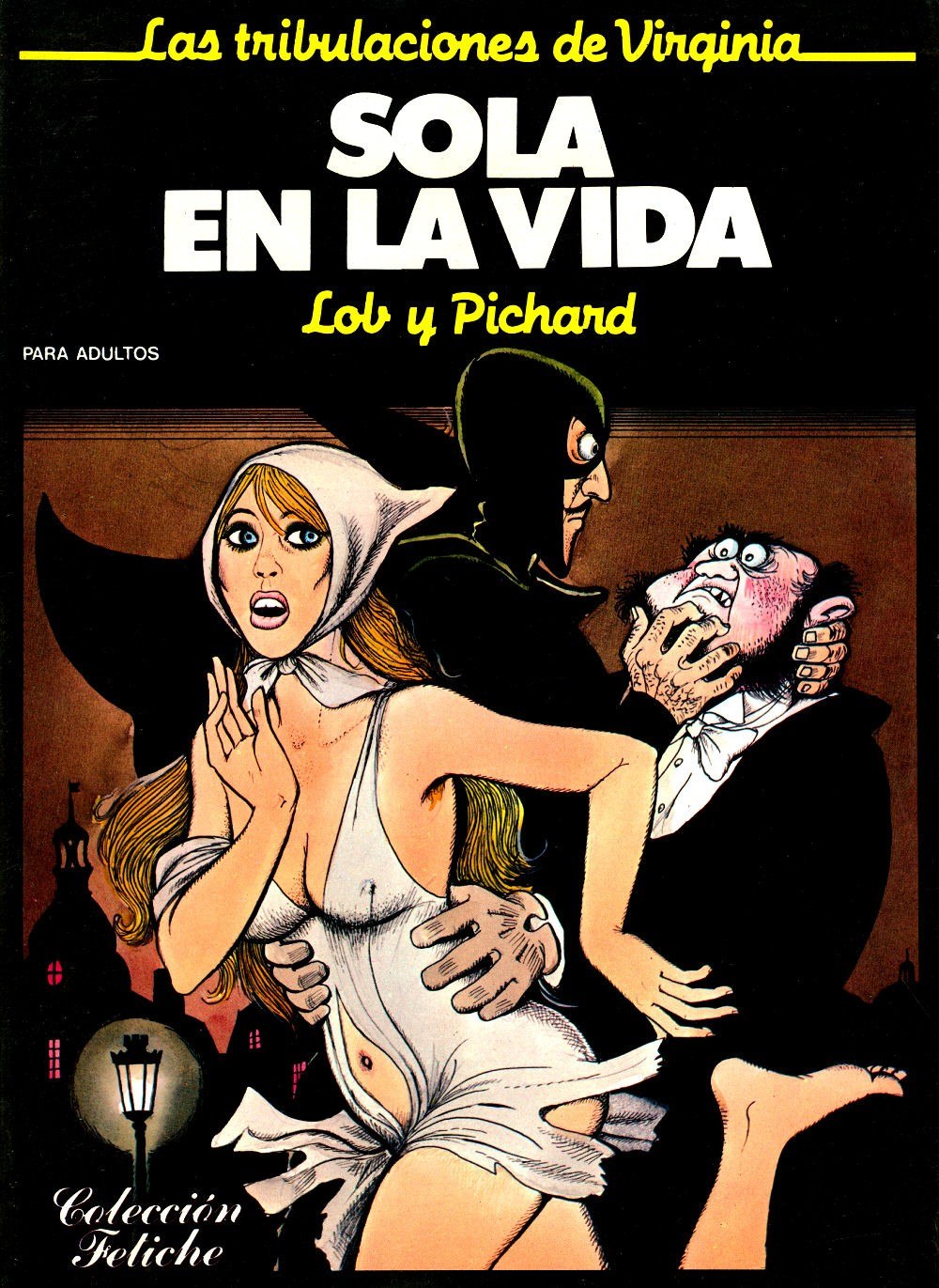 Portada ampliada de SOLA EN LA VIDA