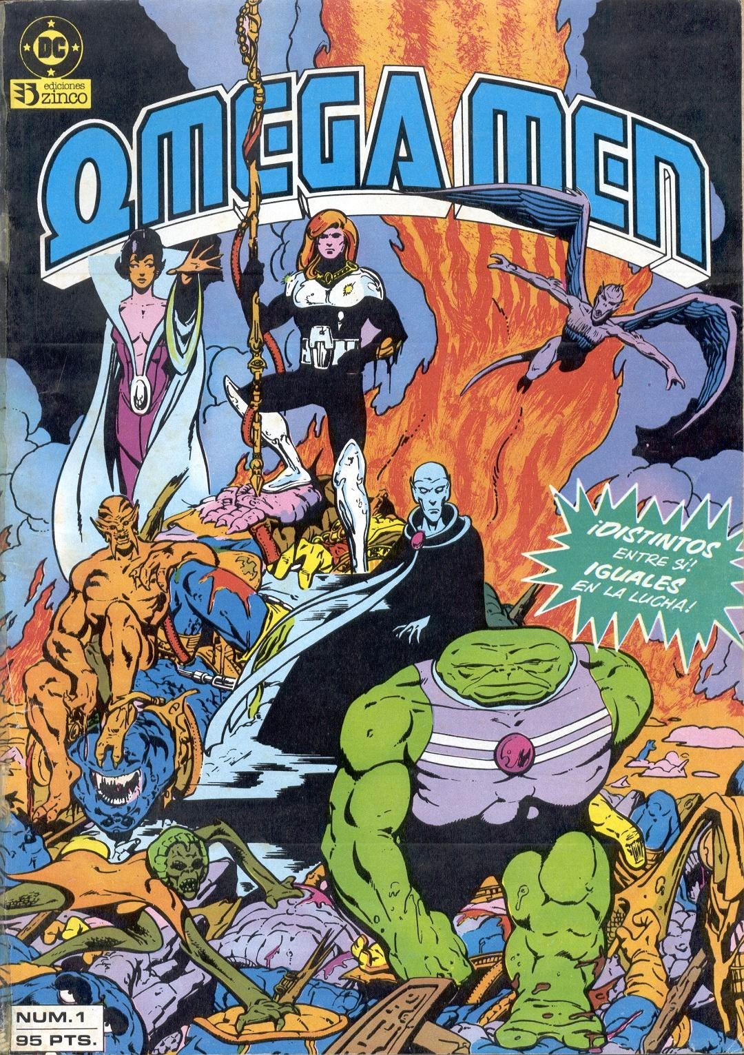 Portada ampliada de OMEGAMEN