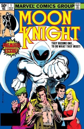 Portada ampliada de MOON KNIGHT