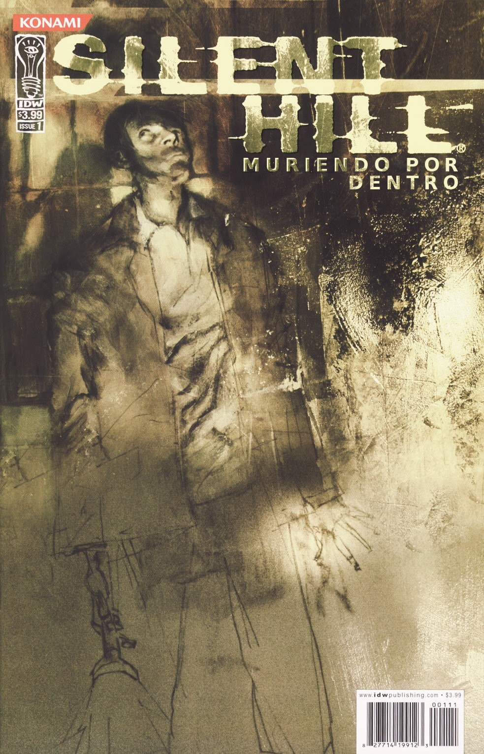 Portada ampliada de SILENT HILL MURIENDO POR DENTRO