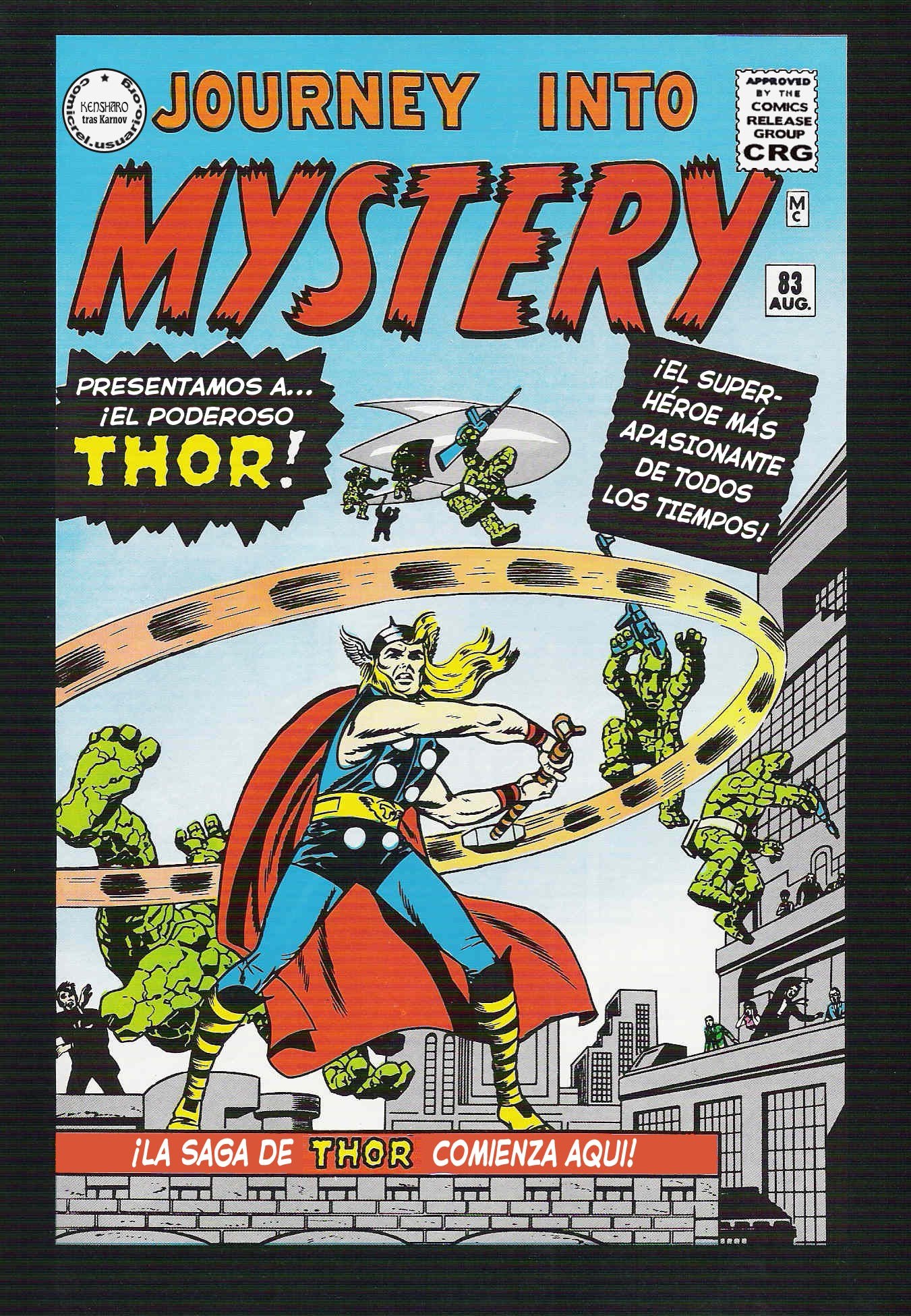 Portada ampliada de JOURNEY INTO MYSTERY