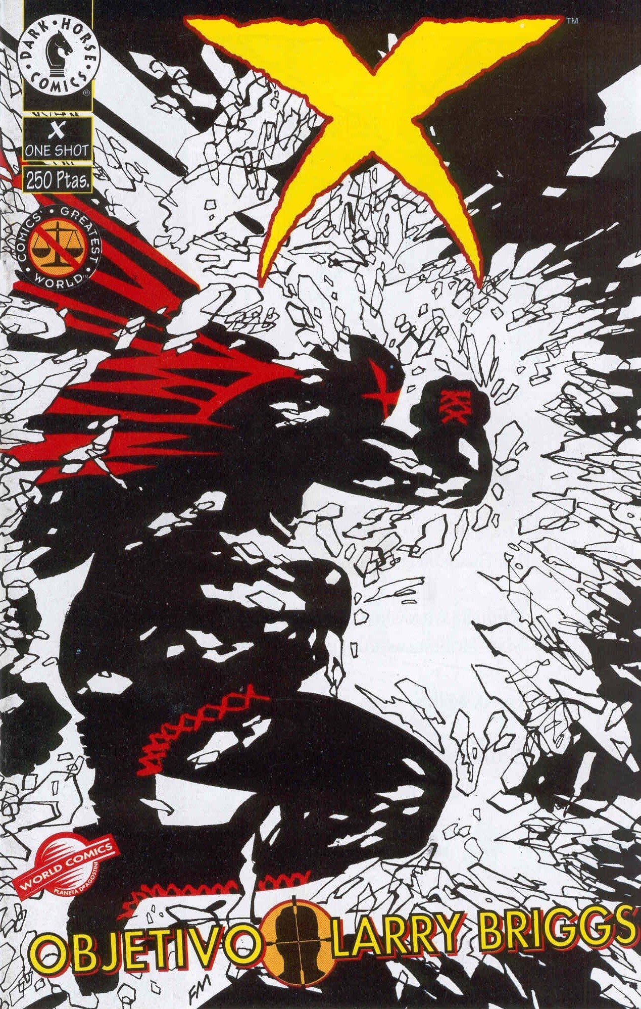 Portada ampliada de X