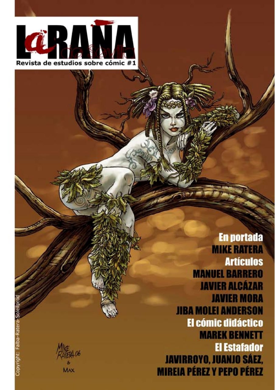 Portada ampliada de La Rana Revista de estudios sobre cómic #