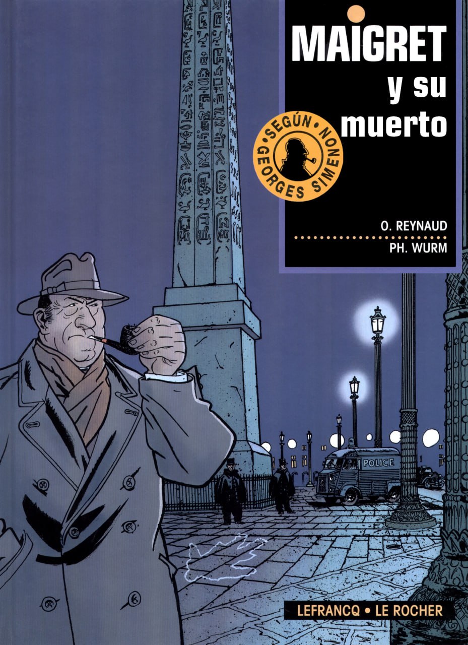 Portada ampliada de Maigret y su muerto