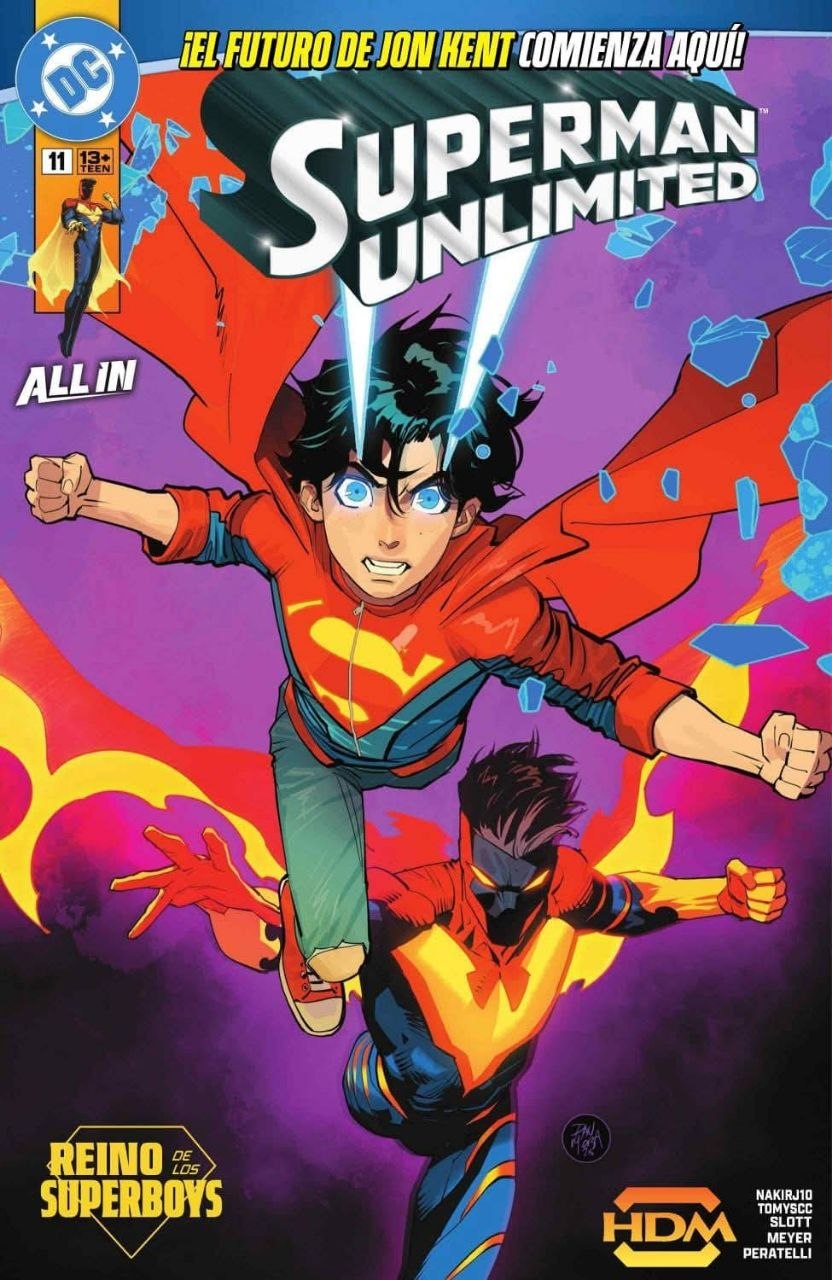 Portada ampliada de SUPERMAN UNLIMITED