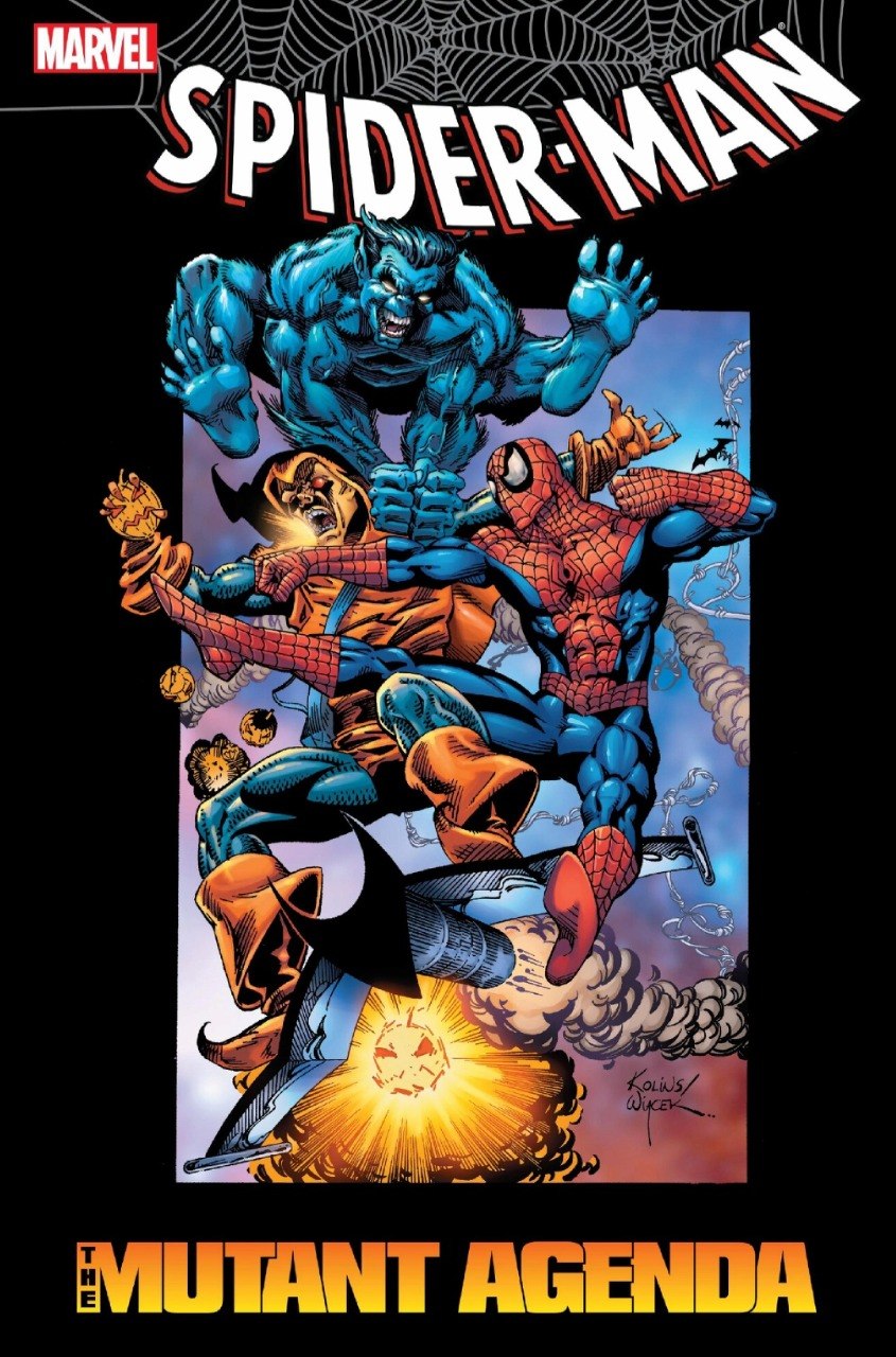 Portada ampliada de SPIDER-MAN