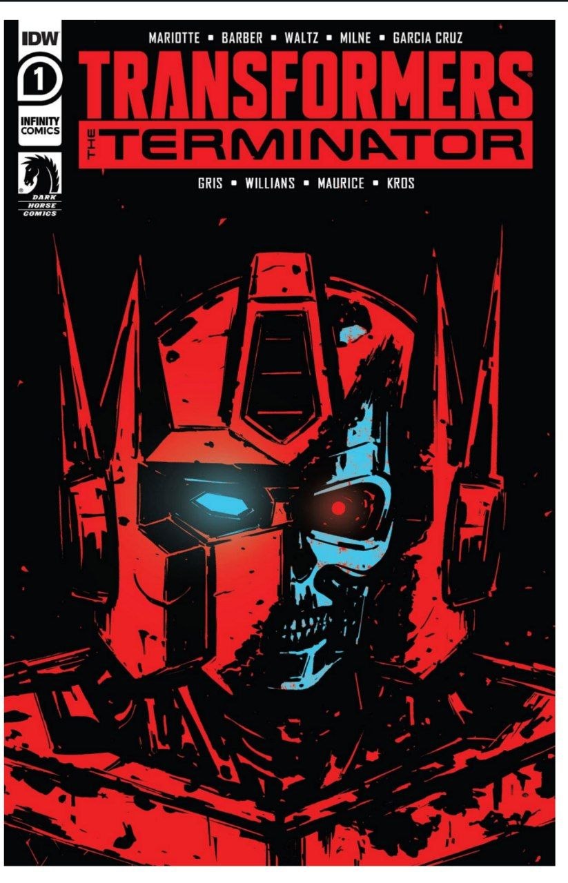 Portada ampliada de Transformers Terminator