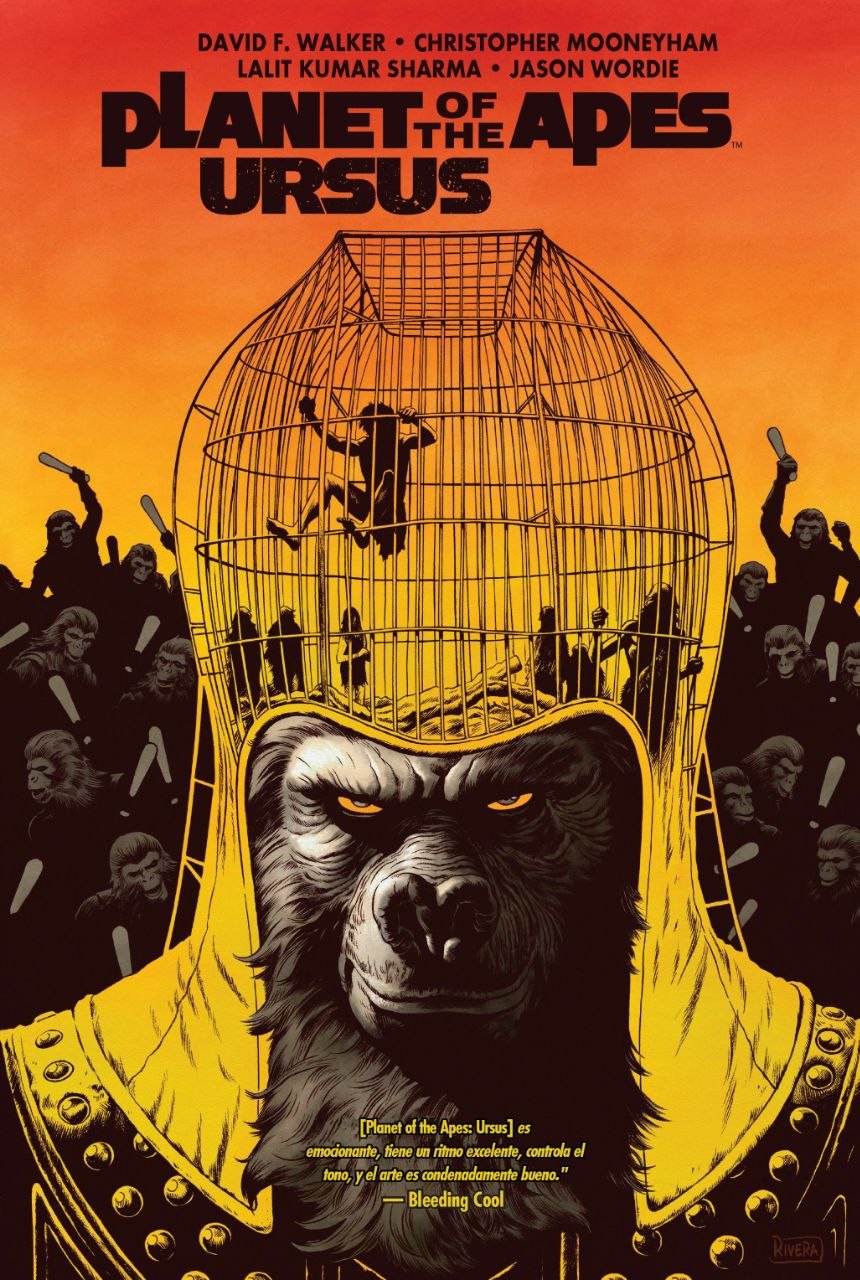 Portada ampliada de PLANET OF THE APES URSUS