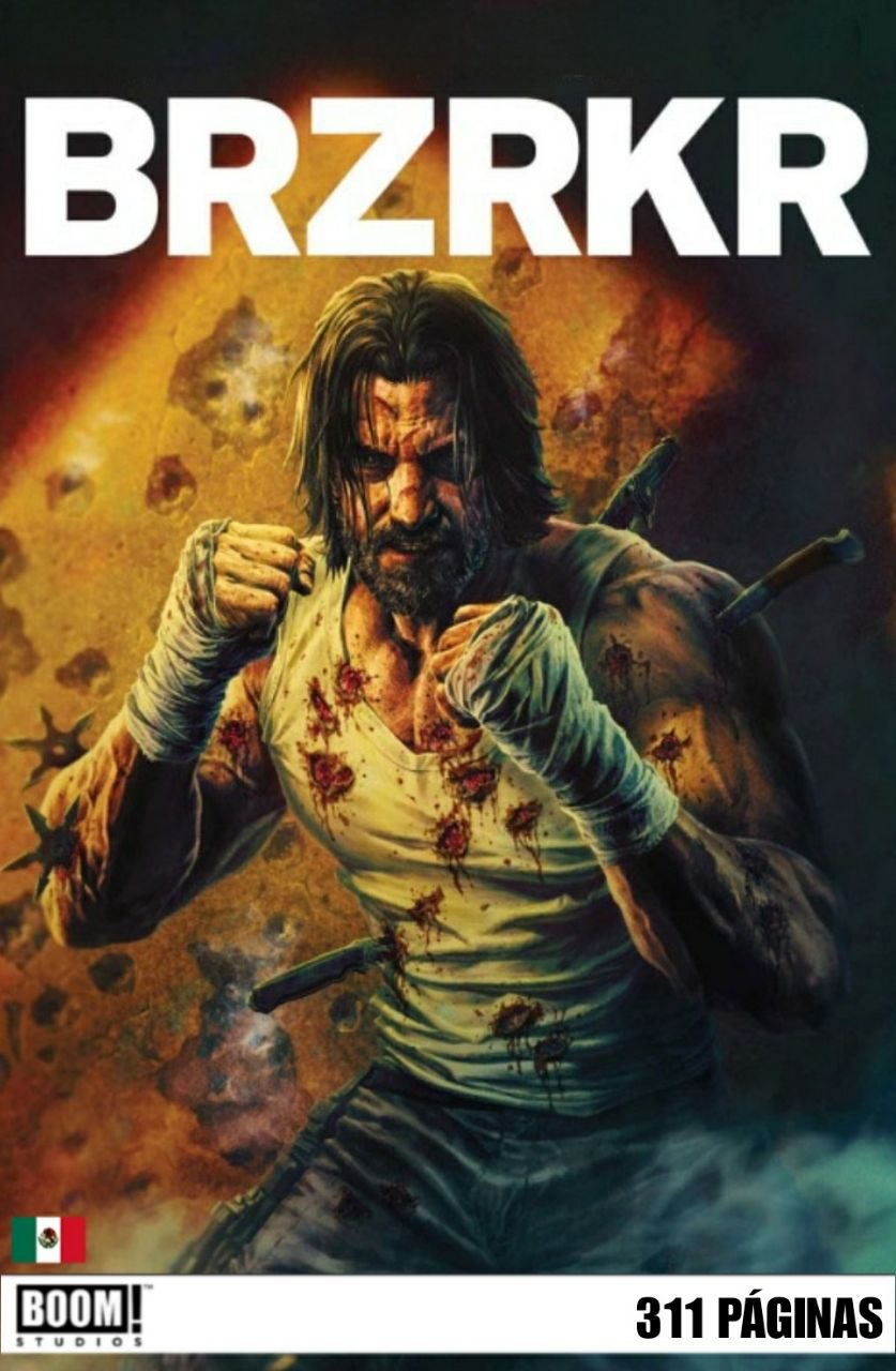 Portada ampliada de BRZRKR
