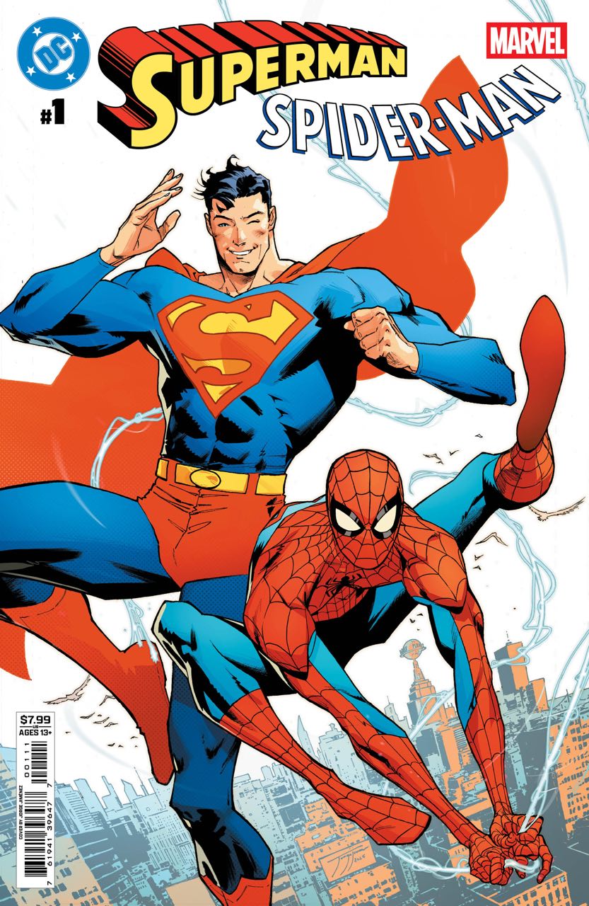 Portada ampliada de SUPERMAN SPIDER-MAN #1