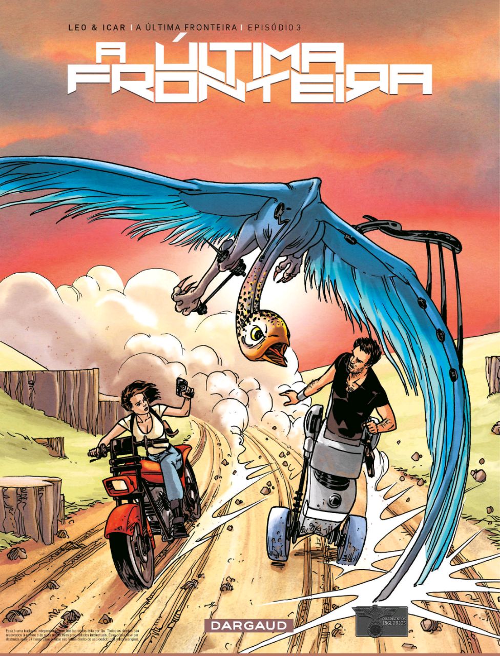 Portada ampliada de A ULTIMA FRONTEIRA
