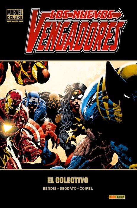 Portada ampliada de LOS NUEVOS VENGADORES