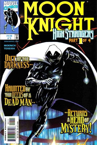 Portada ampliada de Moon Knight High Strangers Part 1 of 4