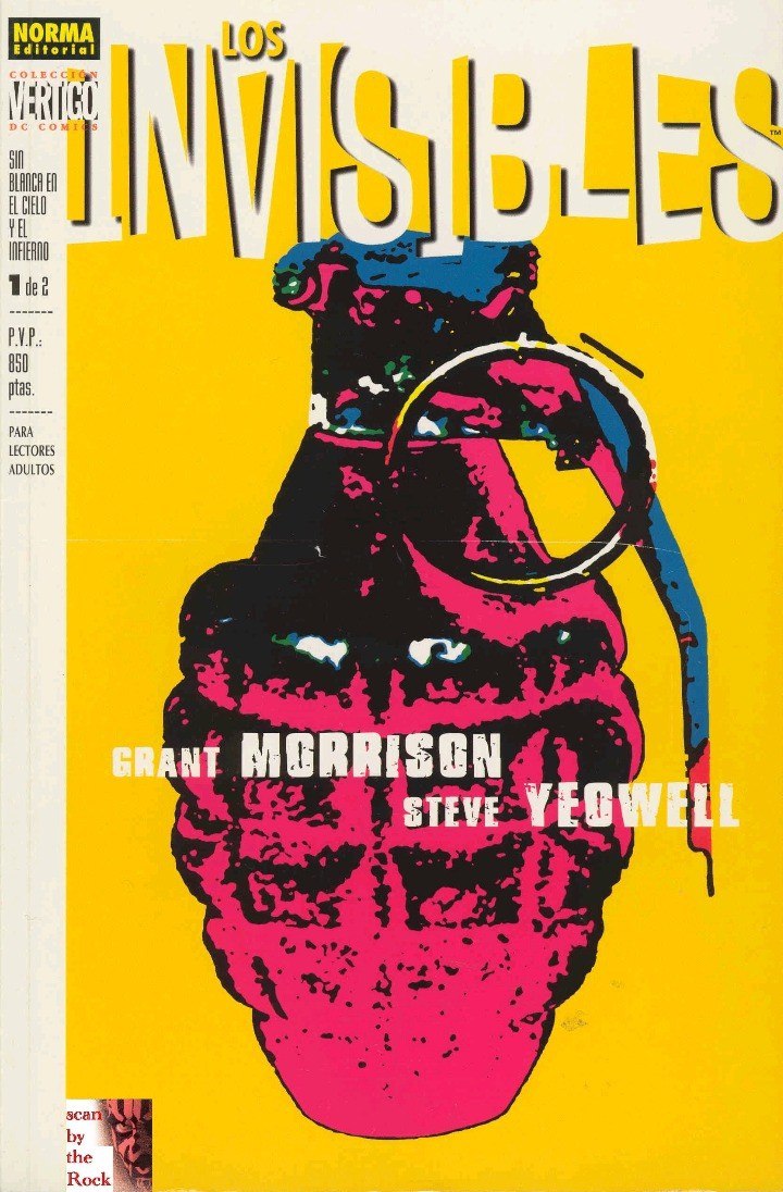 Portada ampliada de LOS INVISIBLES