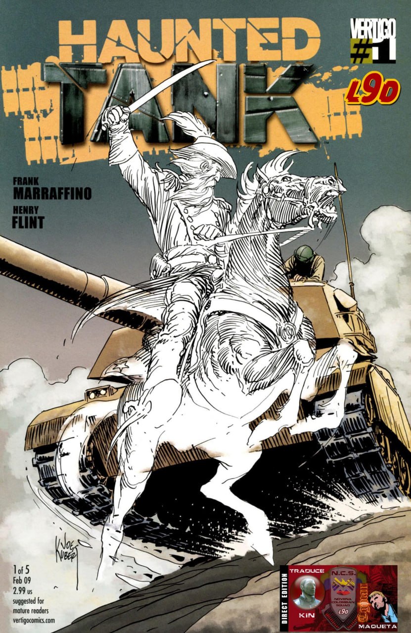 Portada ampliada de HAUNTED TANK