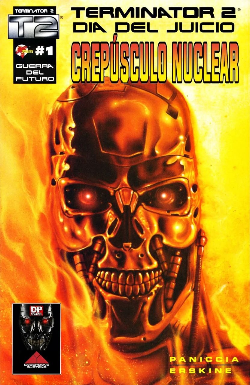 Portada ampliada de TERMINATOR 2 DIA DEL JUICIO CREPUSCULO NUCLEAR