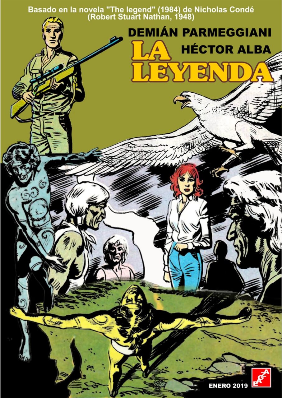 Portada ampliada de La leyenda