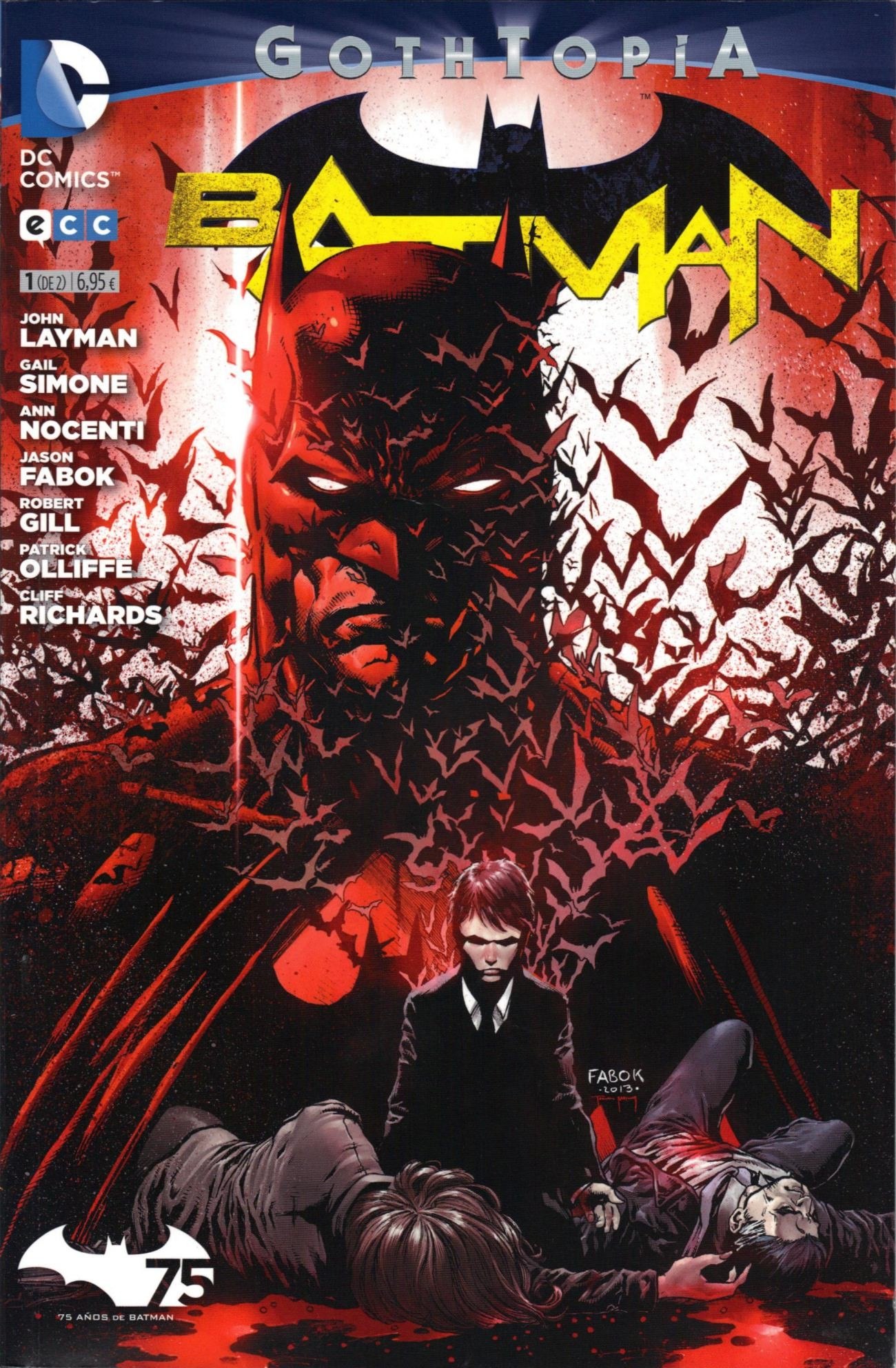 Portada ampliada de BATMAN