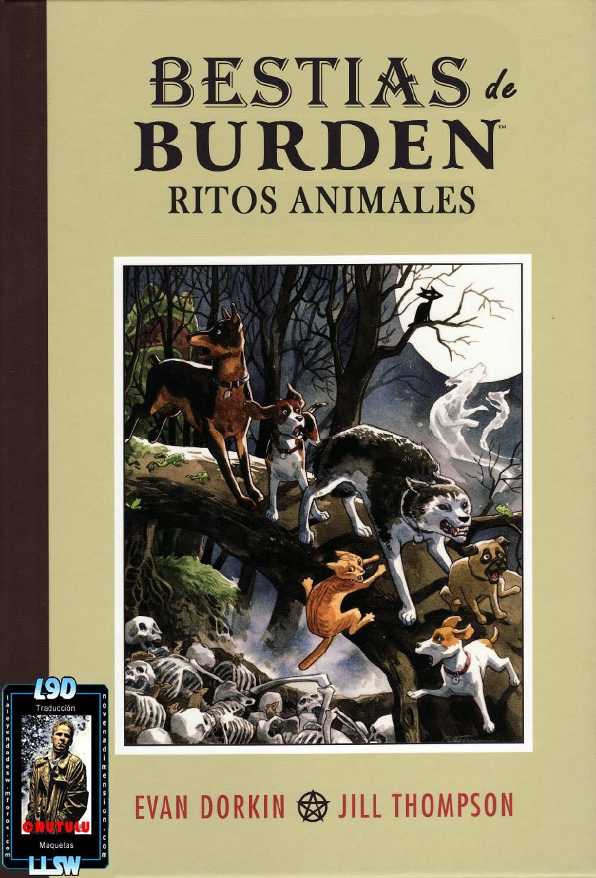 Portada ampliada de Bestias de Burden Ritos Animales