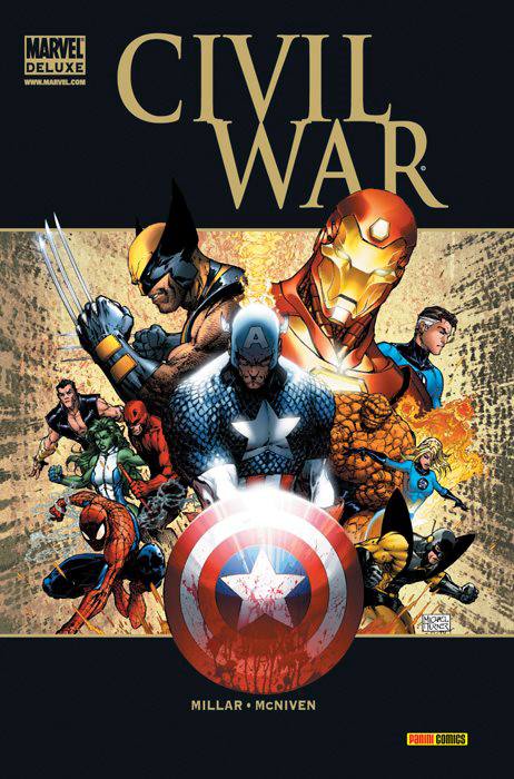 Portada ampliada de CIVIL WAR
