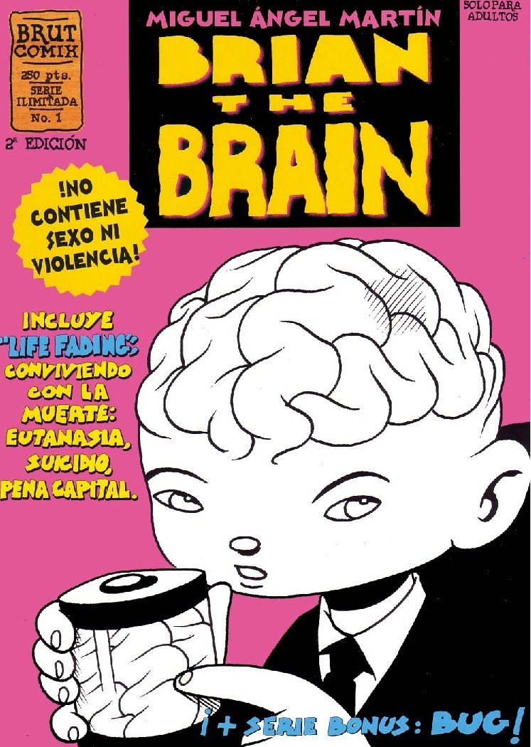 Portada ampliada de BRIAN THE BRAIN
