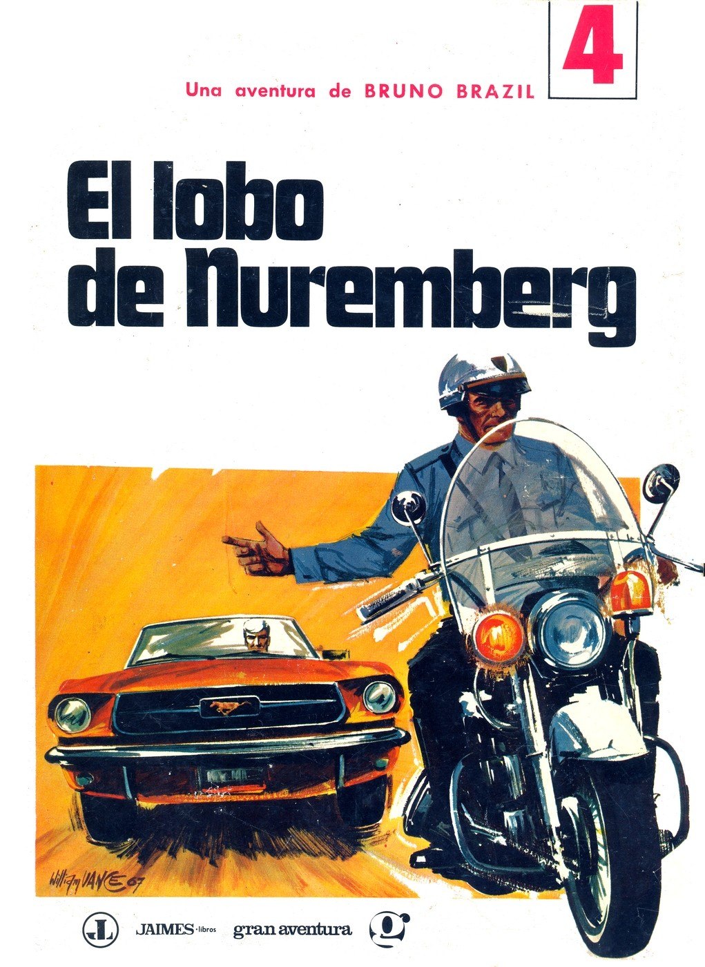 Portada ampliada de El lobo de Nureberg