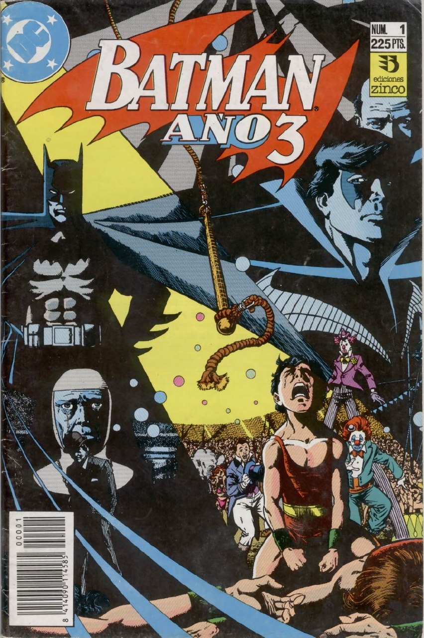Portada ampliada de BATMAN ANO