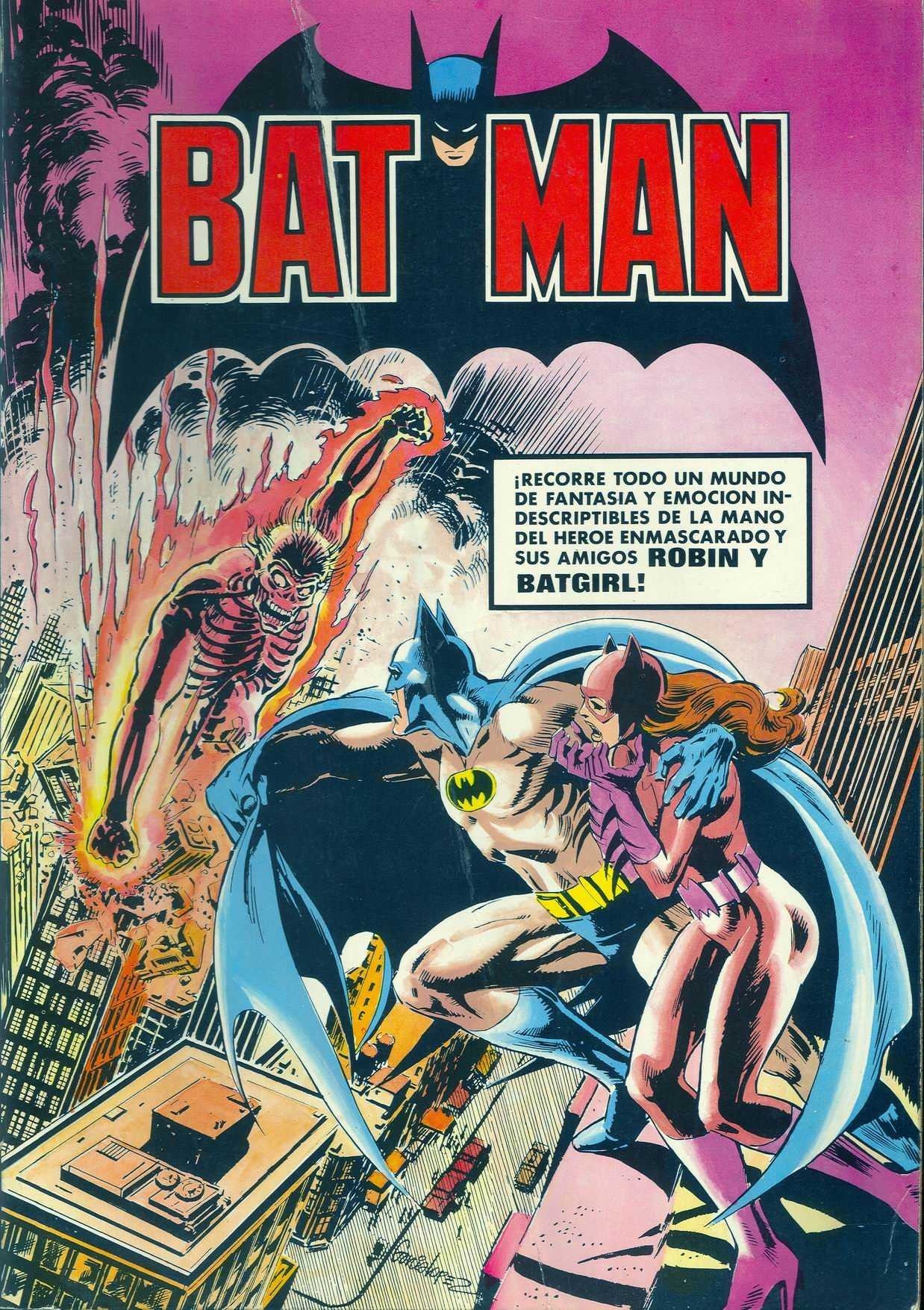 Portada ampliada de BAT MAN