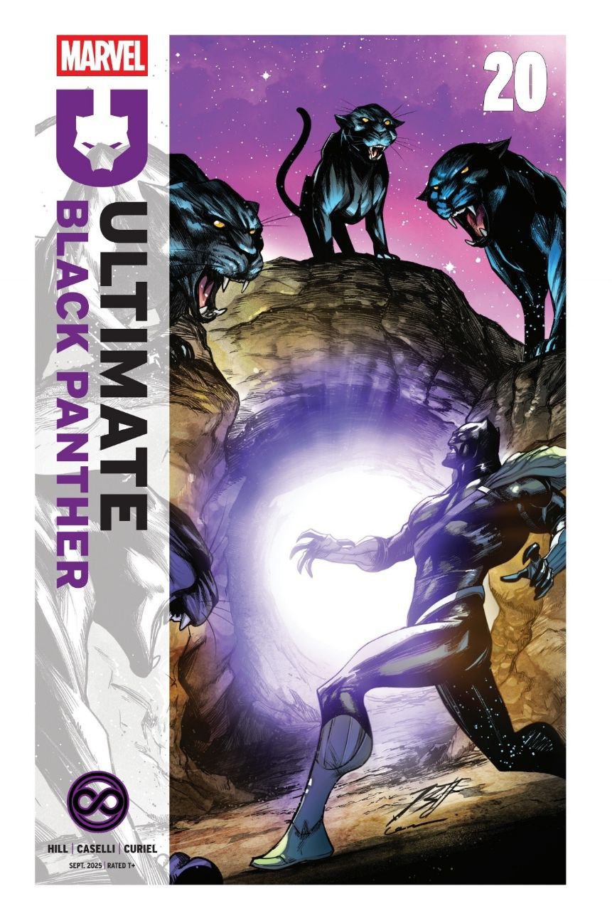 Portada ampliada de ULTIMATE BLACK PANTHER